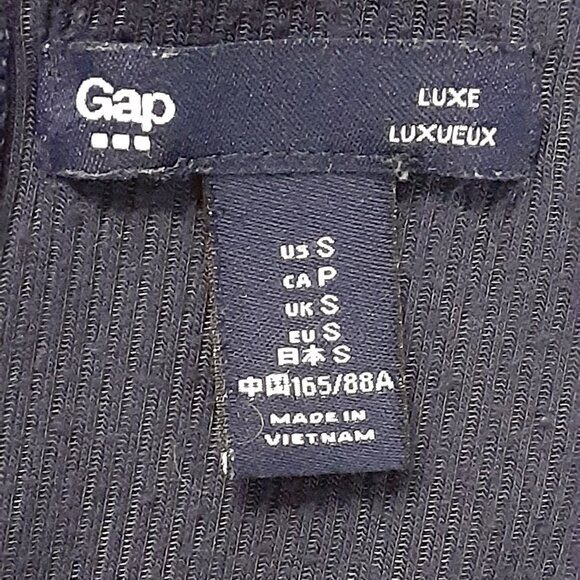 Gap Size Small Dress, Pullover, Navy Blue, Short Sleeve, Mini Dress Machine Wash - Picture 5 of 7